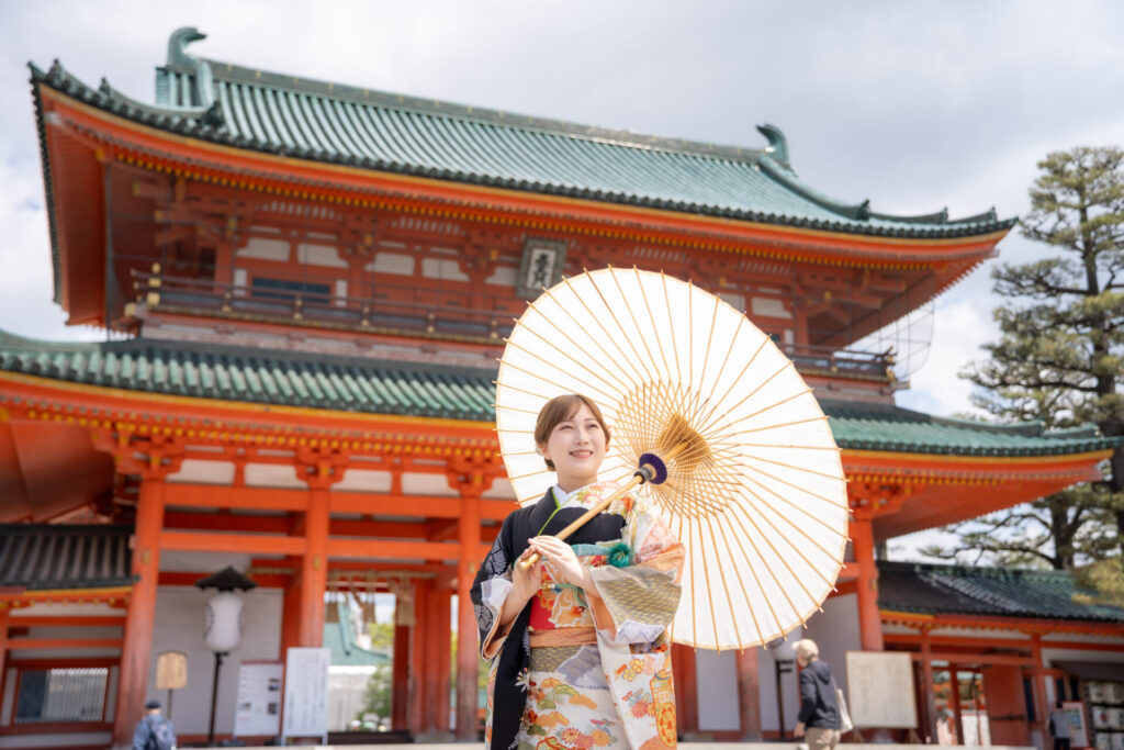 平安神宮 振袖撮影