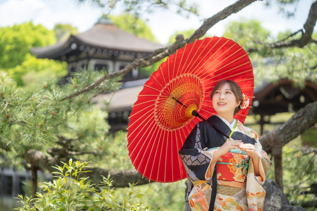 平安神宮 振袖撮影 神苑