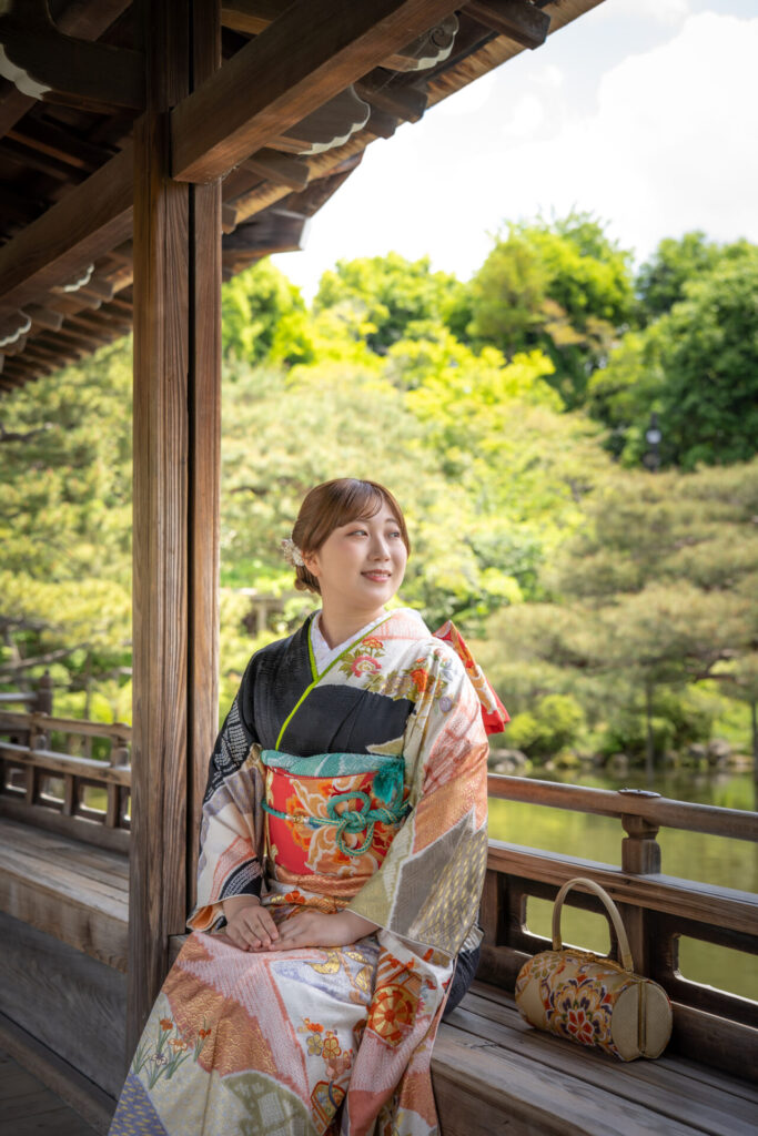 平安神宮 振袖撮影 神苑